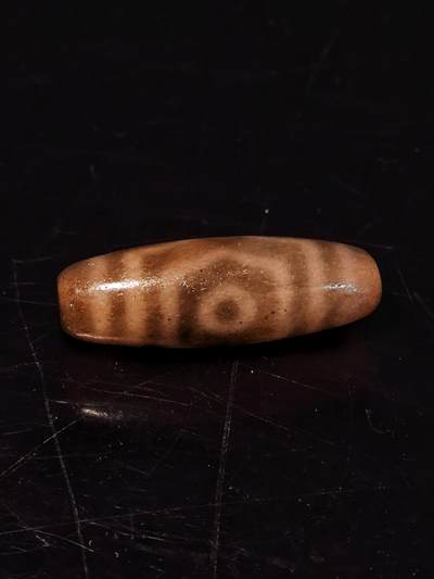 碧月说宝.雪域莲花开（二） - 清代 三眼天珠玛瑙