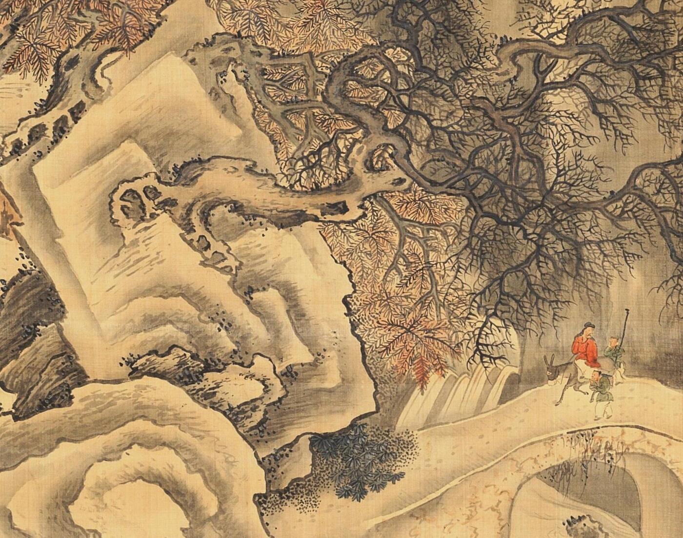 碧月说宝. 近现代书画专场（十） 钱维城（款） 深山寻寺图