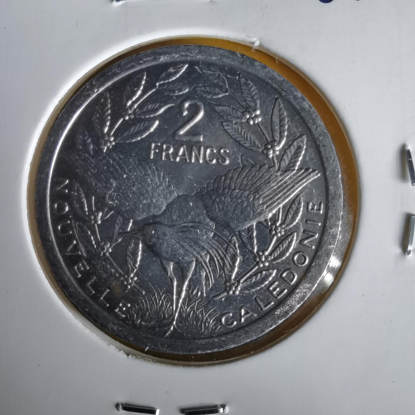 沼泽如烟--第1061场 法属新喀里多尼亚1998年2法郎