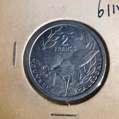 沼泽如烟--第1061场 - 法属新喀里多尼亚1986年2法郎