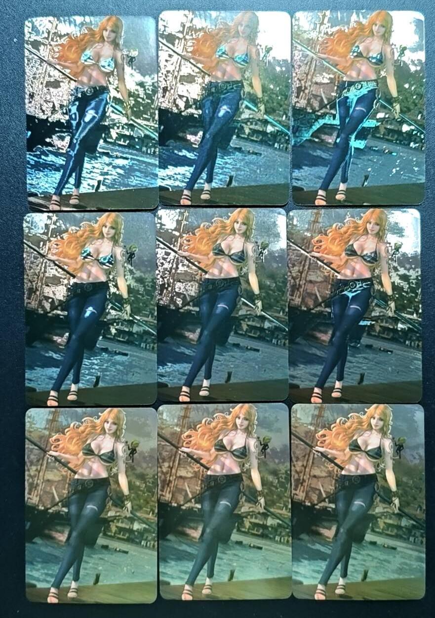 天玑星卡拍第188期《4.20周一截拍》持续收拍收评中 满赠卡需备注 宁缺卡牌 海贼王 娜美 光刻 九张 自制卡