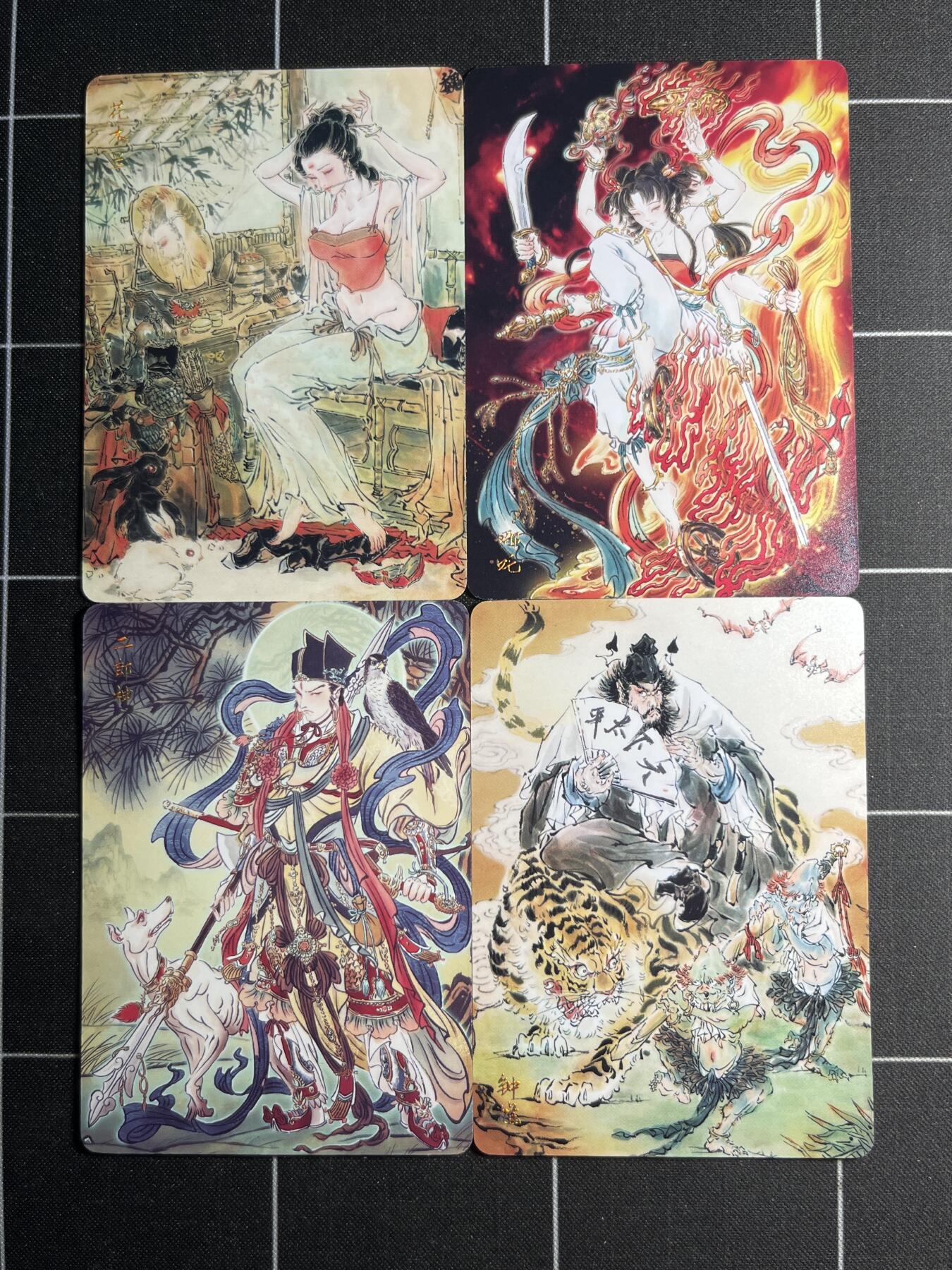 欢迎送拍、零成本上架，释放现金流，合理分配上拍卡品 【普卡一套】彫仙8张一套 焱卡文化&门道东方