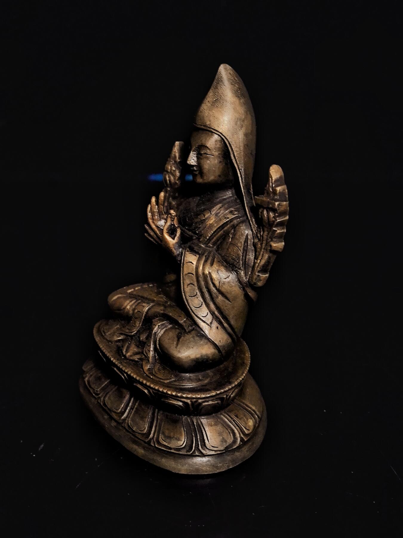 碧月说宝.雪域莲花开（二） 清代 宗喀巴上师像