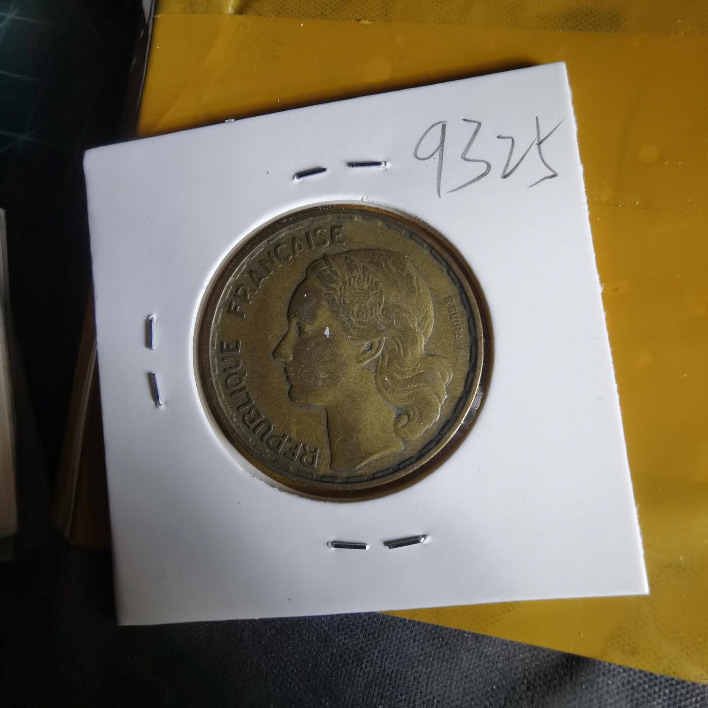 沼泽如烟--第1061场 法国1952年50法郎