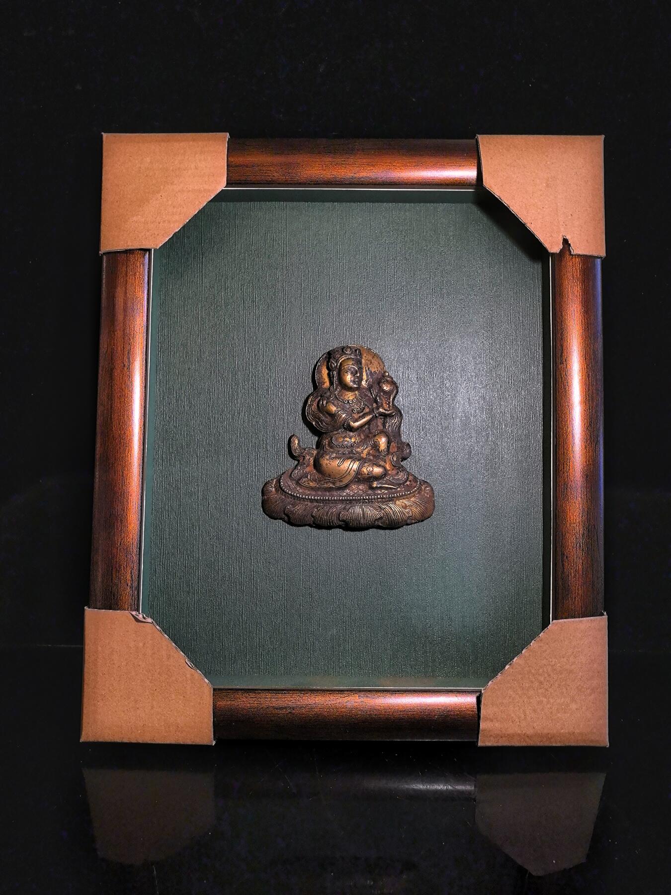 碧月说宝.雪域莲花开（二） 清代 铜鎏金财富供养天女像