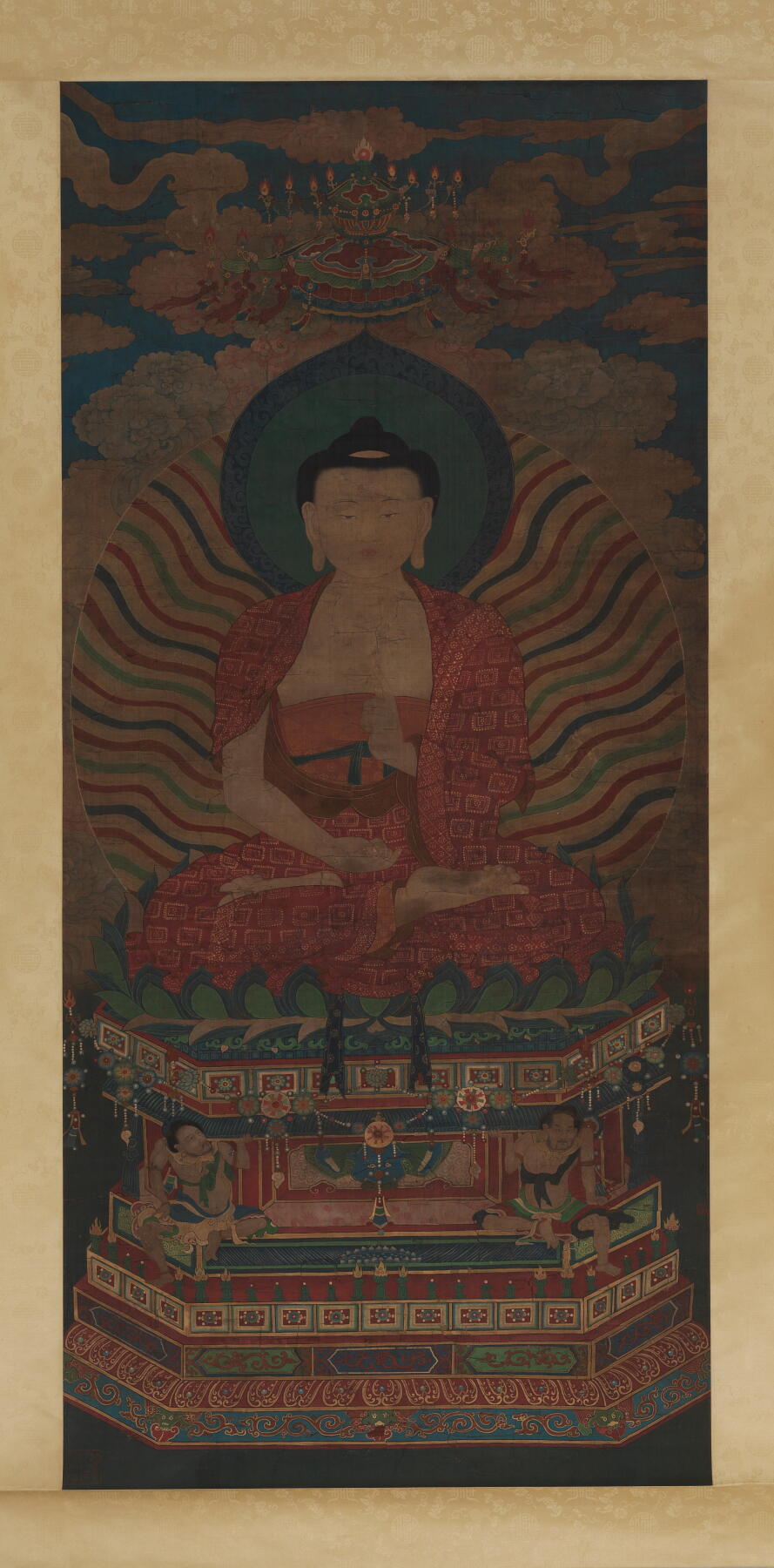 碧月说宝. 近现代书画专场（十） 佚名 释迦牟尼佛