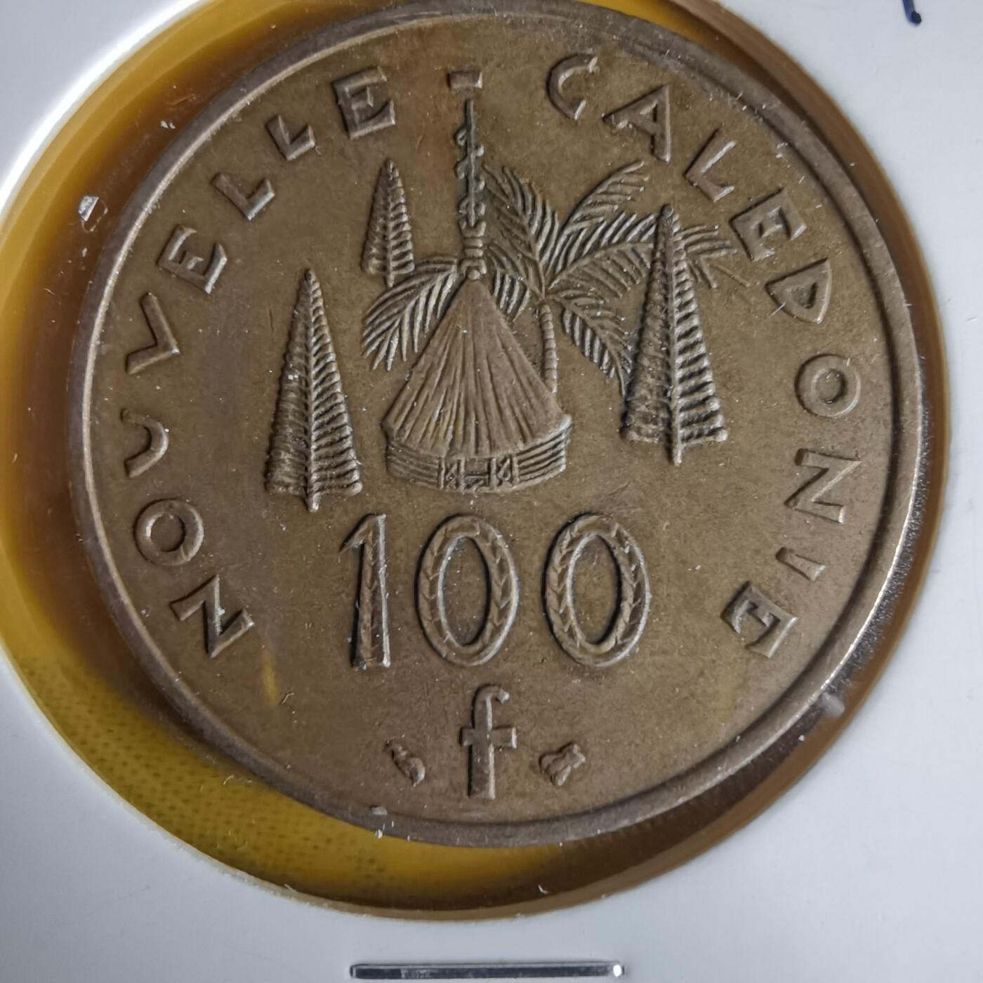 沼泽如烟--第1061场 法属新喀里多尼亚1996年100法郎