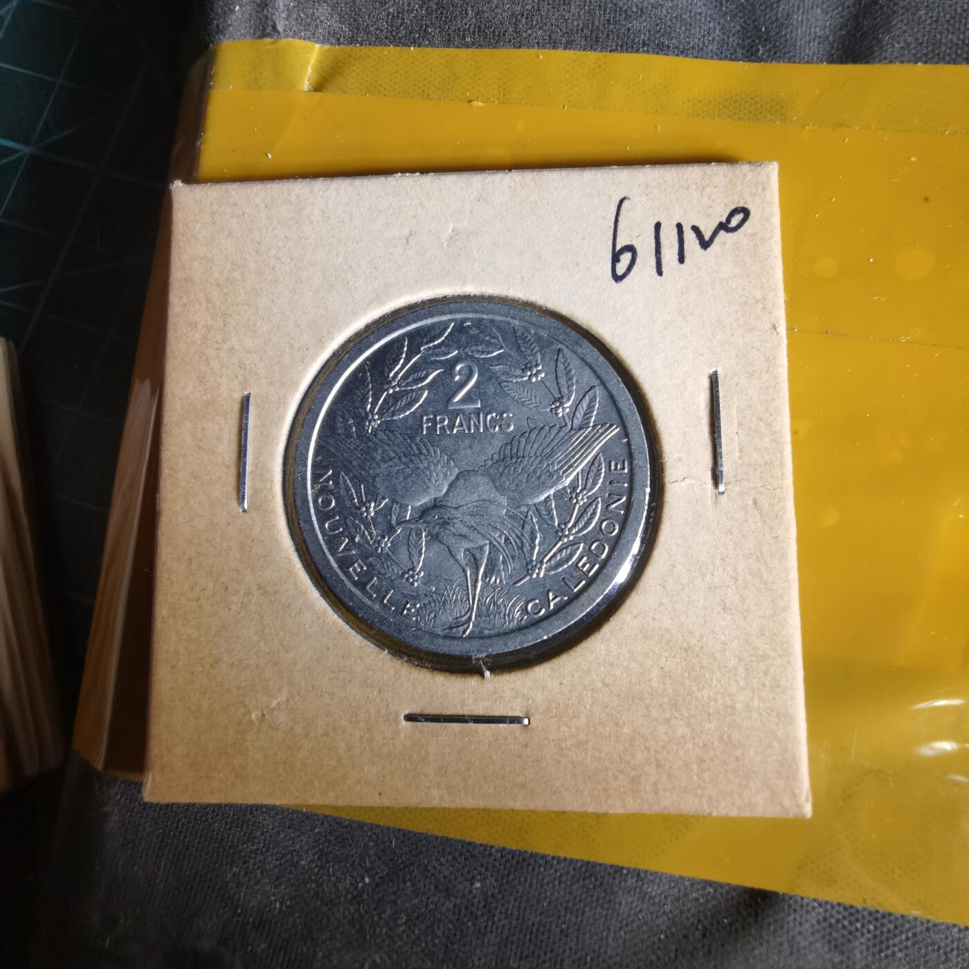 沼泽如烟--第1061场 法属新喀里多尼亚1986年2法郎