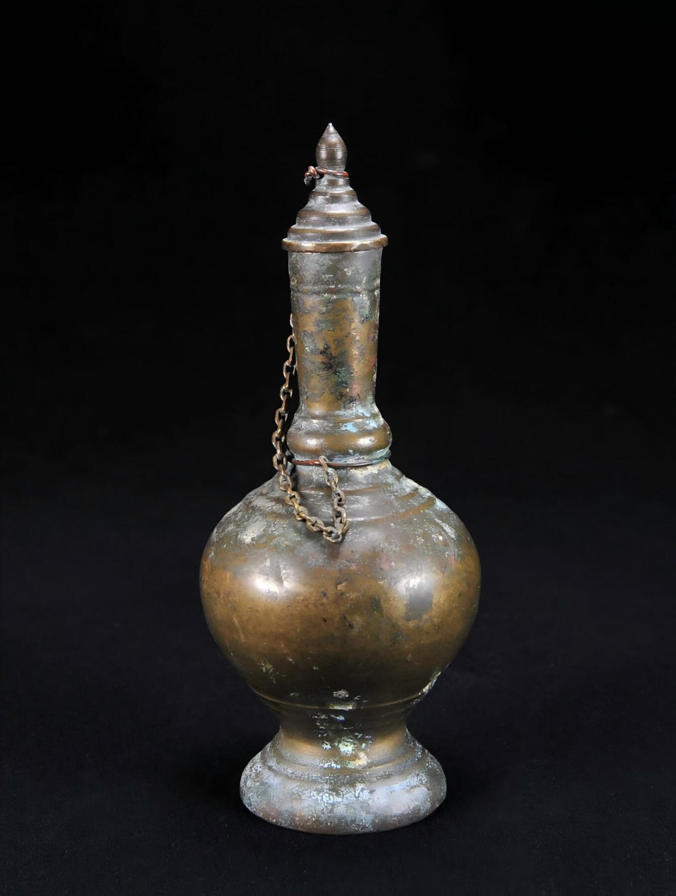 碧月说宝.雪域莲花开（二） 清代 铜净瓶