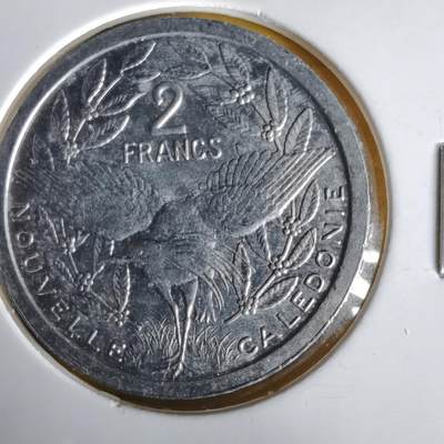 沼泽如烟--第1061场 - 法属新喀里多尼亚1983年2法郎