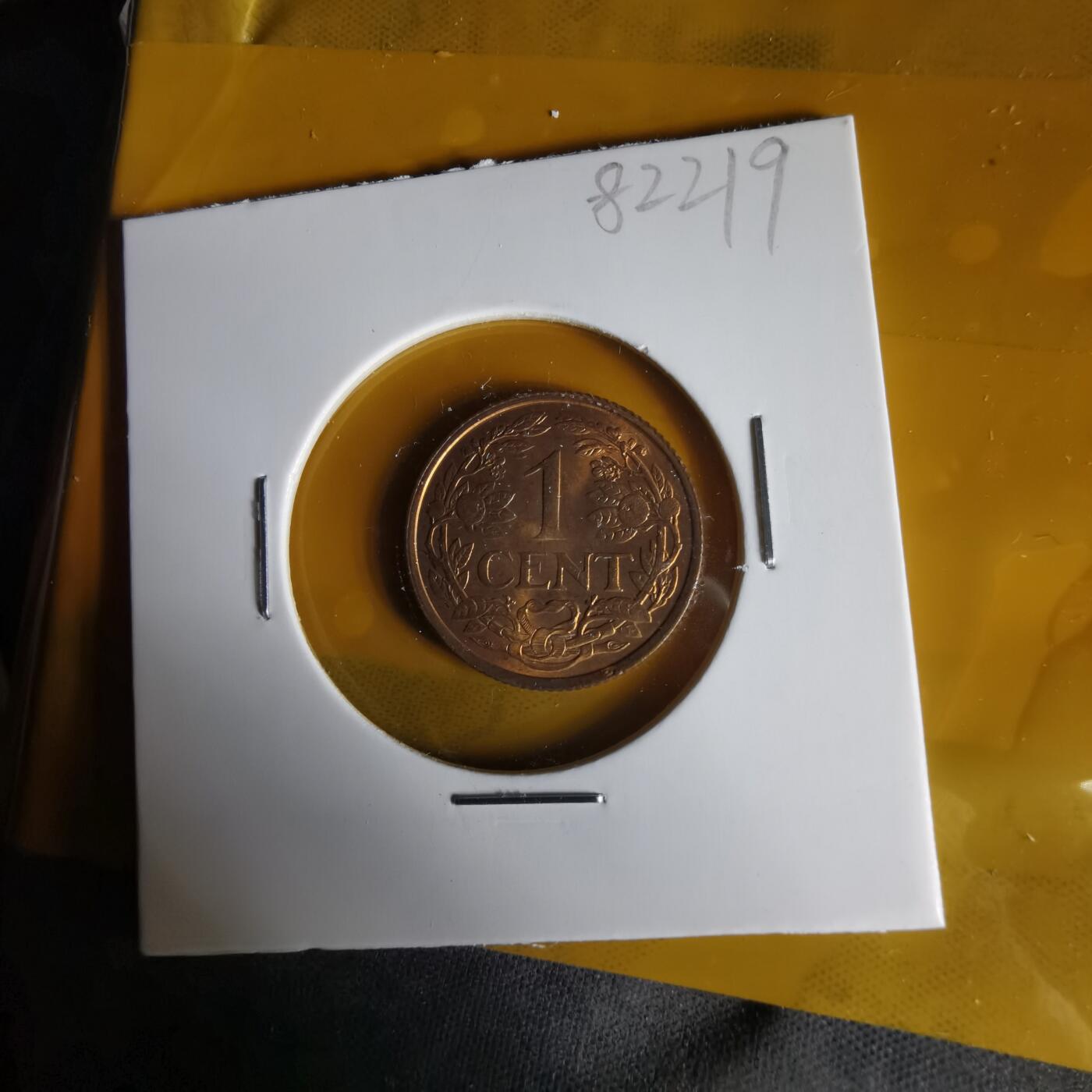 沼泽如烟--第1061场 荷属安的列斯1963年一分