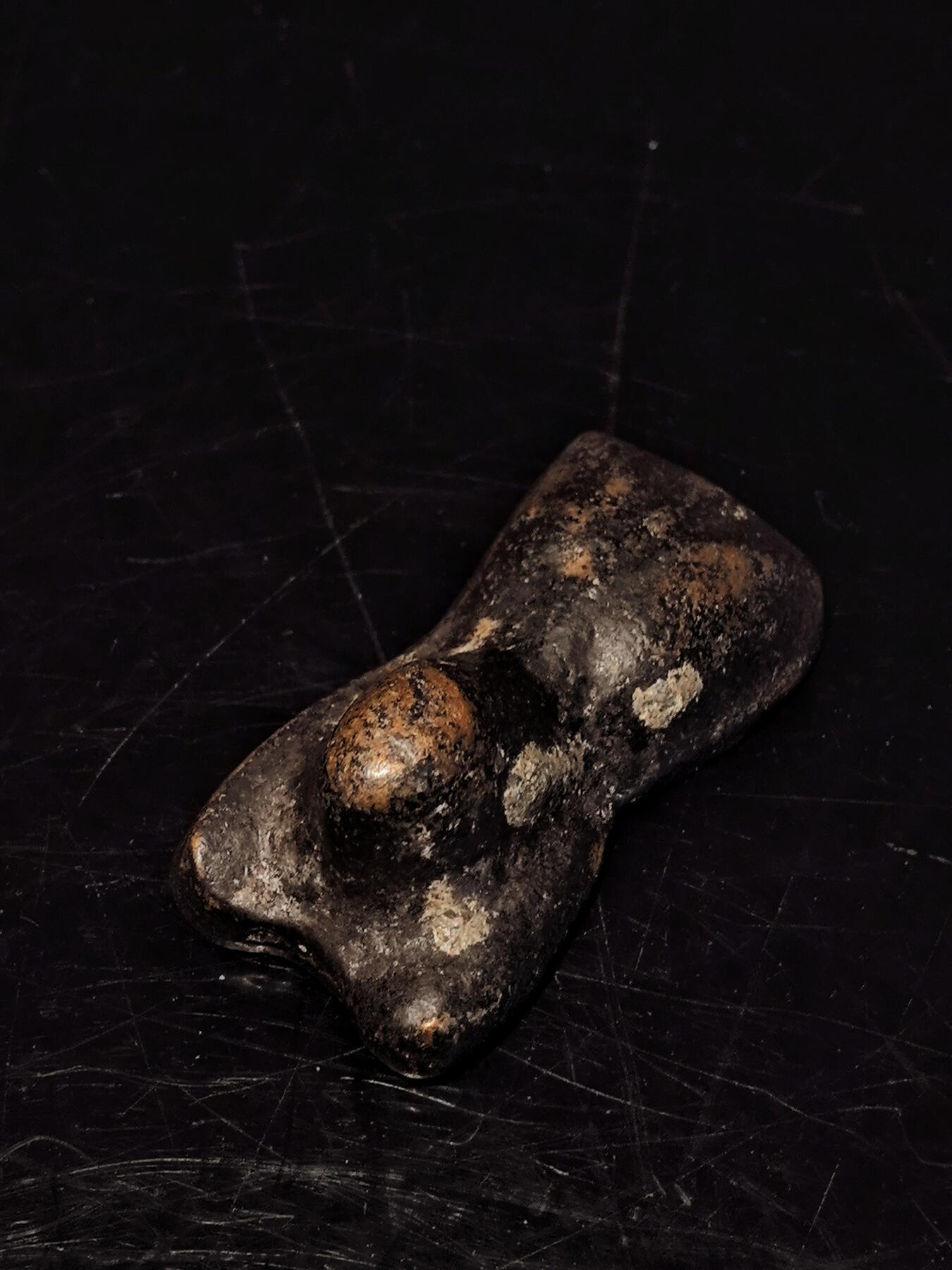 碧月说宝.雪域莲花开（二） 清代 黑漆古雪狮