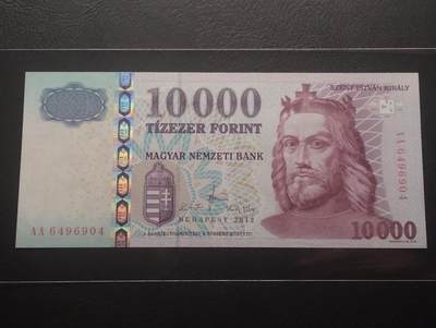 2026四月第三期，总第224期 匈牙利2012年10000福林UNC首冠AA 圣伊斯特万国王