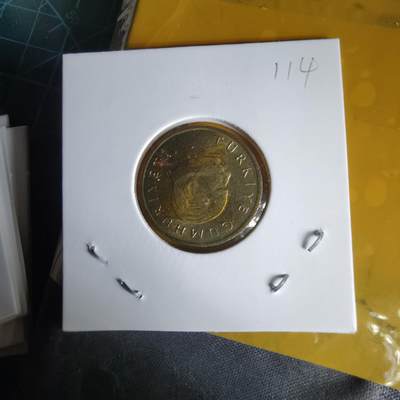 沼泽如烟--第1060场 土耳其1989年100里拉