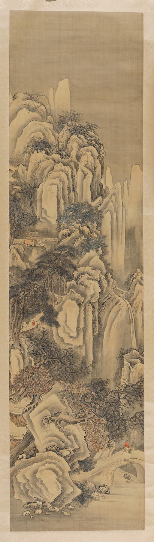 碧月说宝. 近现代书画专场（十） 钱维城（款） 深山寻寺图