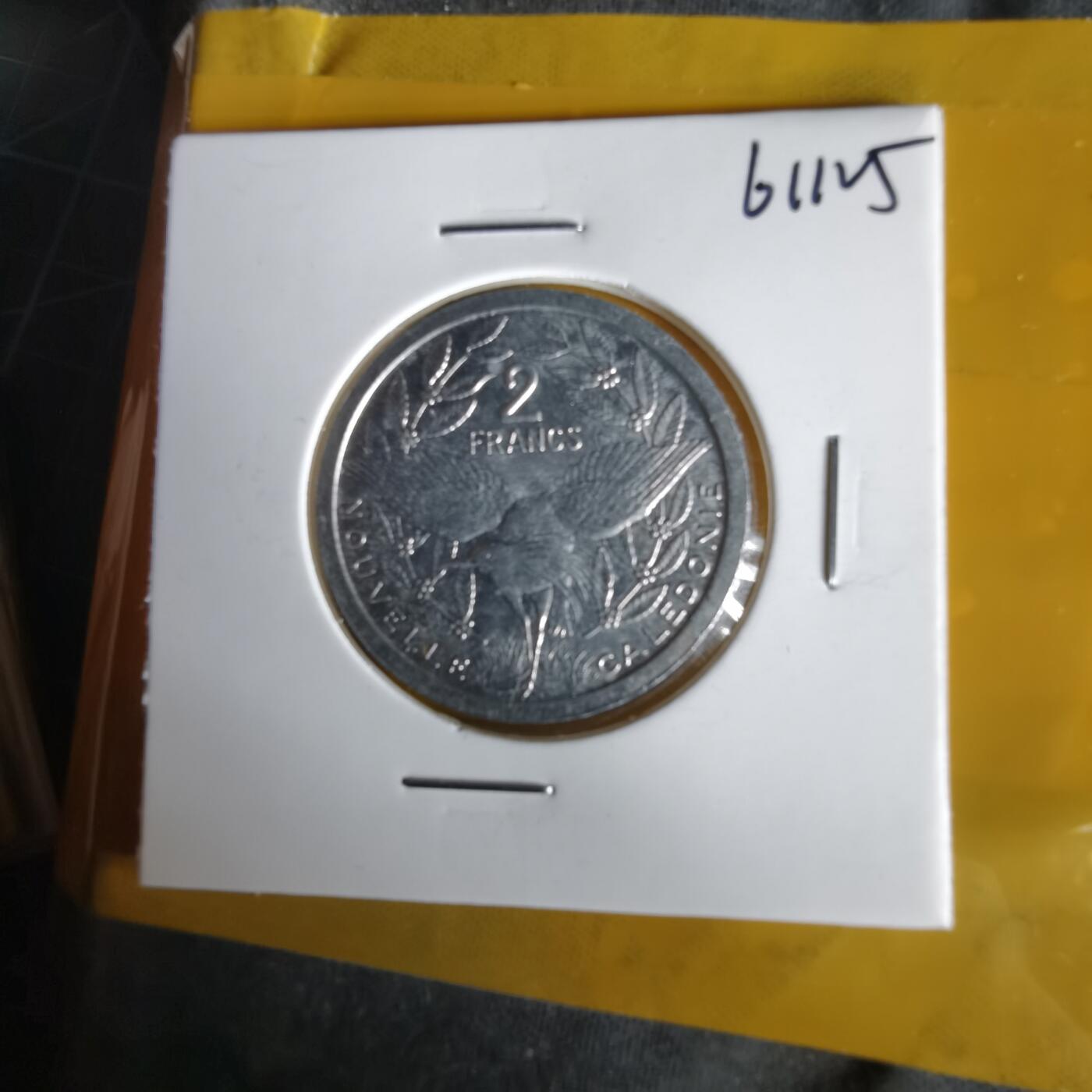 沼泽如烟--第1061场 法属新喀里多尼亚1983年2法郎