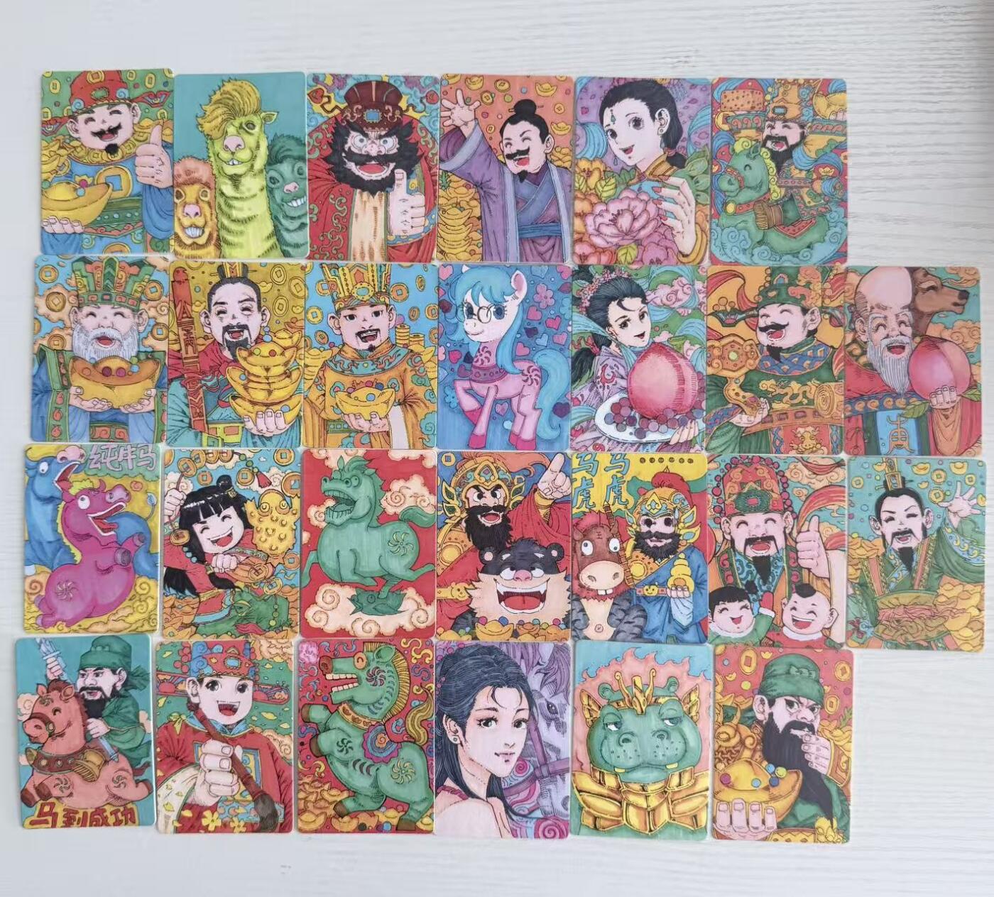 NO.30 好又多金牌大场，每周一站式配齐，方便凑单！（周6晚9点截拍，卖家送拍0抽成！） 【套卡】小花瓣 小安&老肥阳 天官赐福 棉卡26张全 财神+吉神