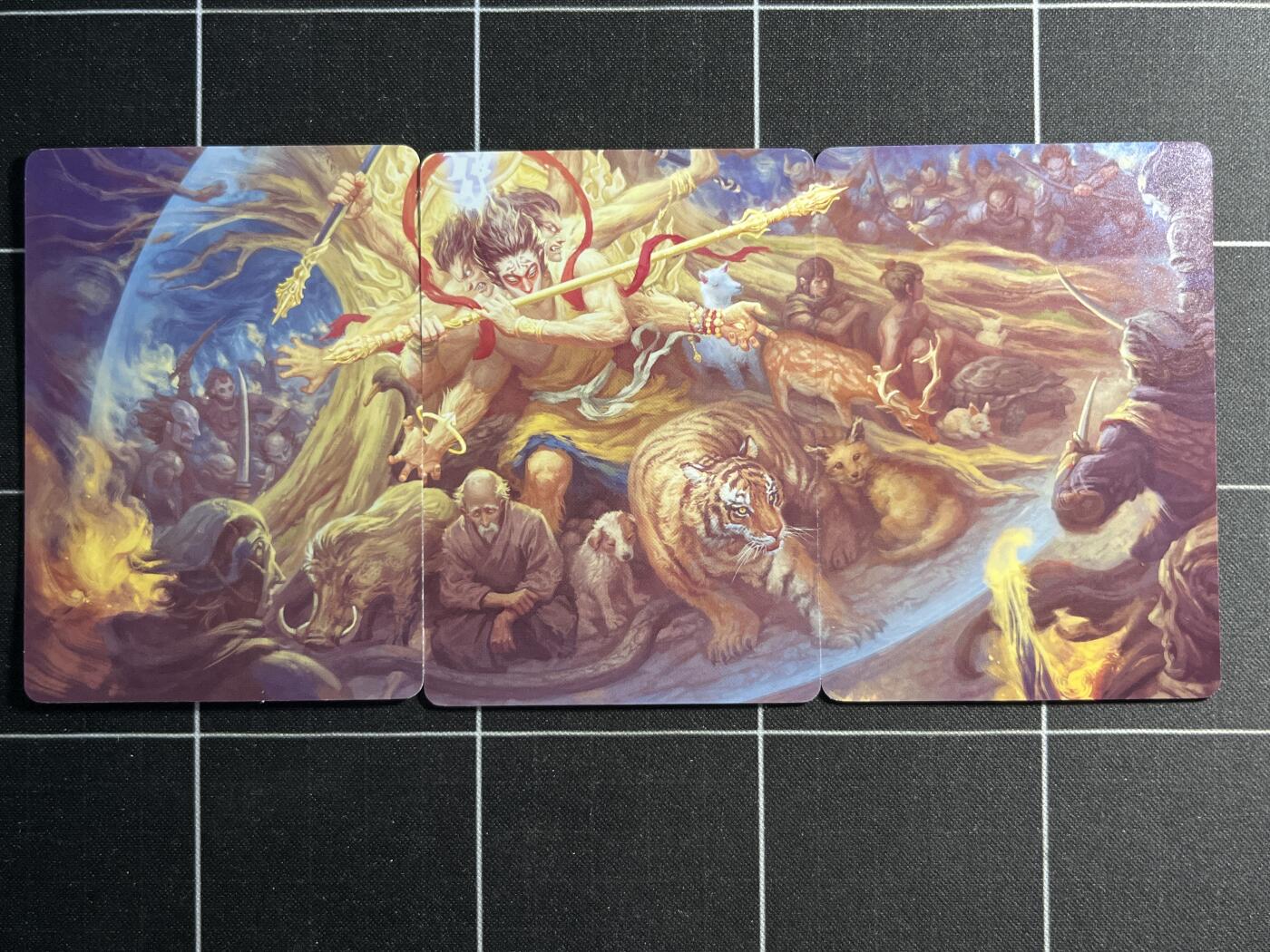 欢迎送拍、零成本上架，释放现金流，合理分配上拍卡品 【普卡一套】绘藏作品3张一套 焱卡文化&门道东方