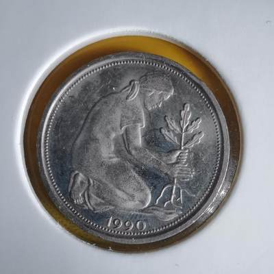 沼泽如烟--第1060场 - 德国1990年50芬尼