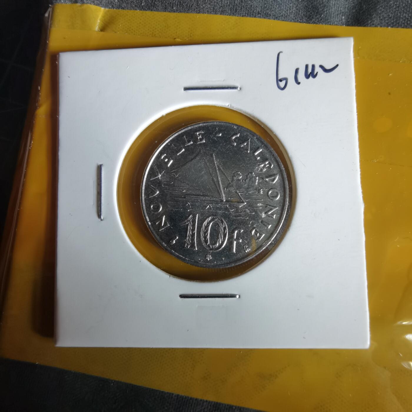 沼泽如烟--第1061场 法属新喀里多尼亚1997年10法郎