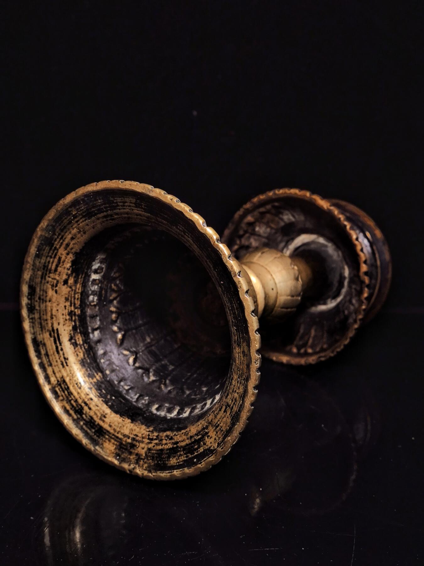 碧月说宝.雪域莲花开（二） 清代 藏传佛教供器酥油灯