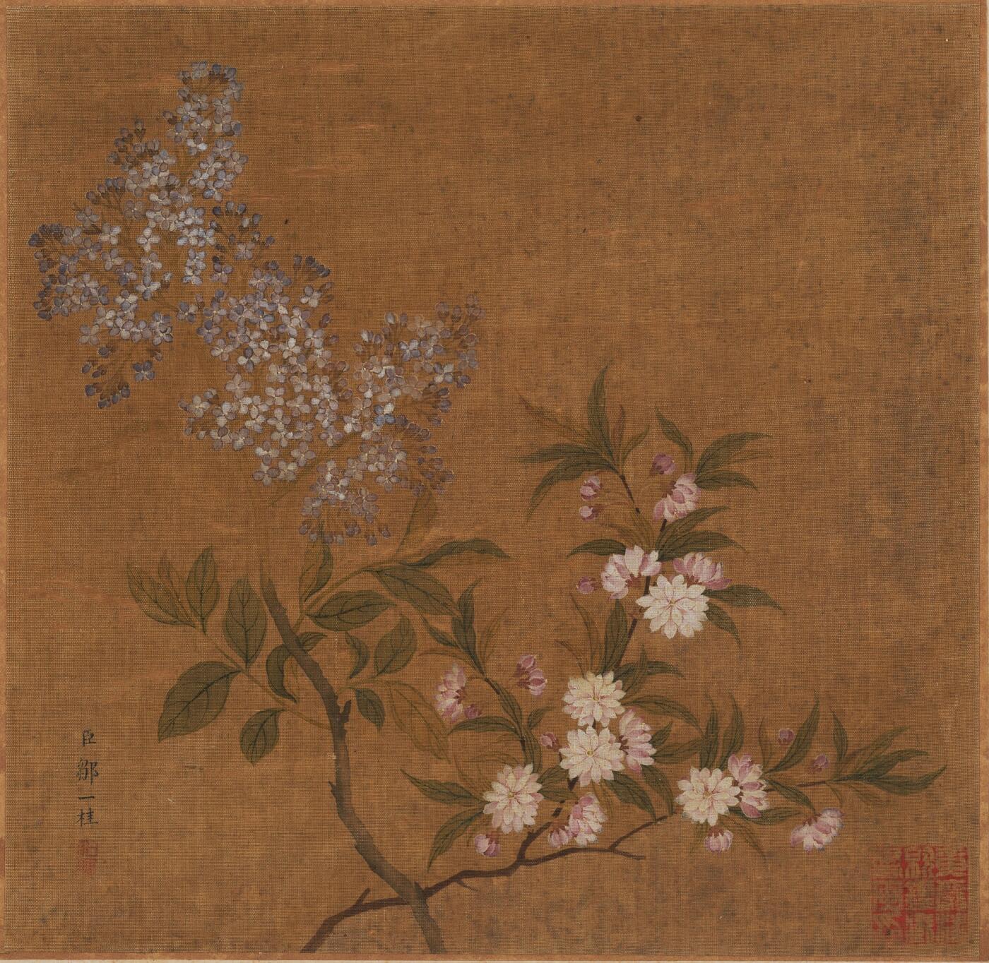 碧月说宝. 近现代书画专场（十） 邹一桂（款） 春花图