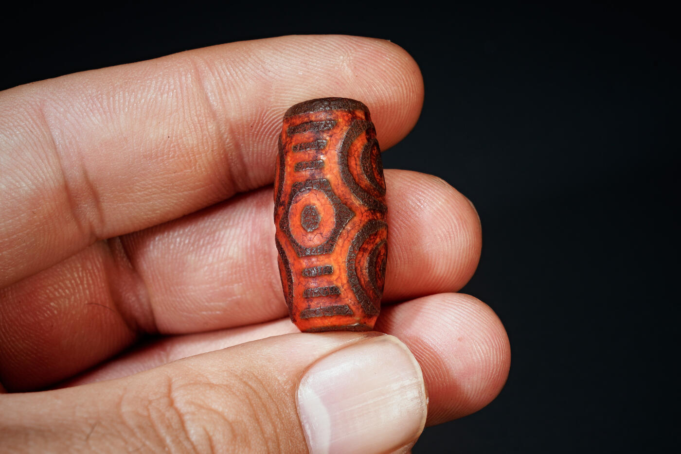 上海都达杂项专场八十一【全场包邮】  玛瑙天珠97-210