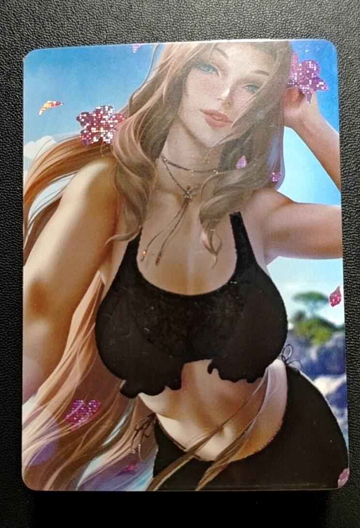 天玑星卡拍第188期《4.20周一截拍》持续收拍收评中 满赠卡需备注 动漫美女 纱布闪 自制卡 一包未拆封