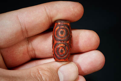 上海都达杂项专场102【全场包邮】  玛瑙天珠97-210