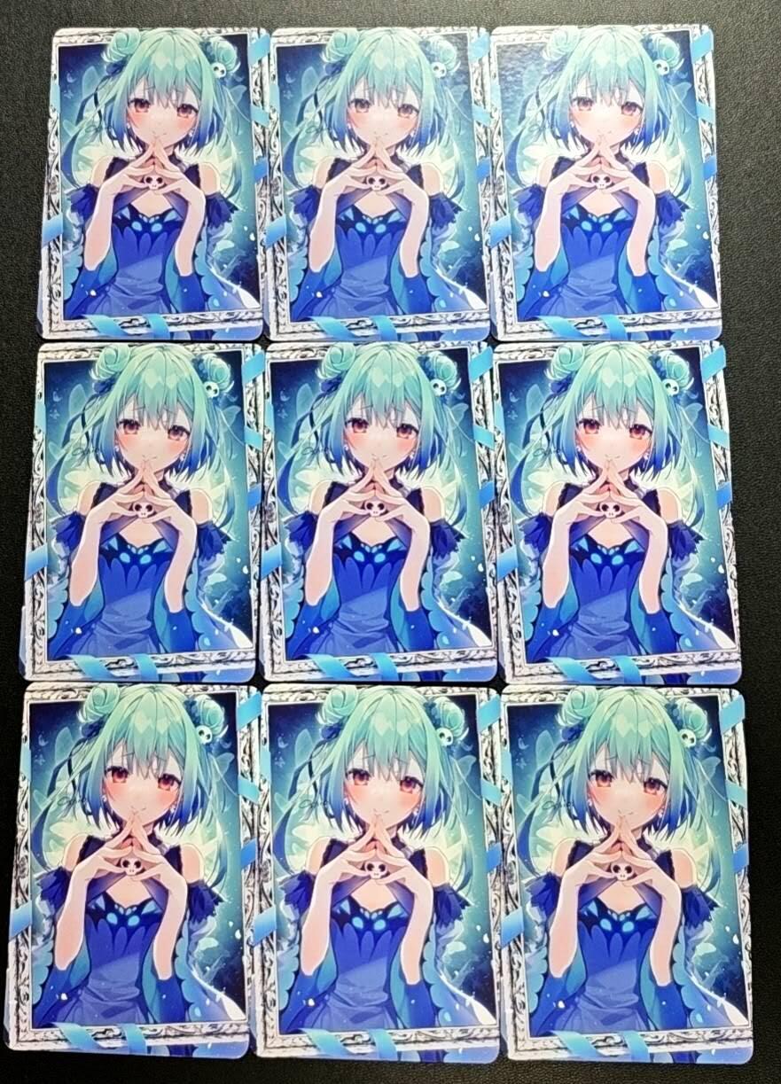 天玑星卡拍第188期《4.20周一截拍》持续收拍收评中 满赠卡需备注 动漫美女 粗闪 自制卡 九张