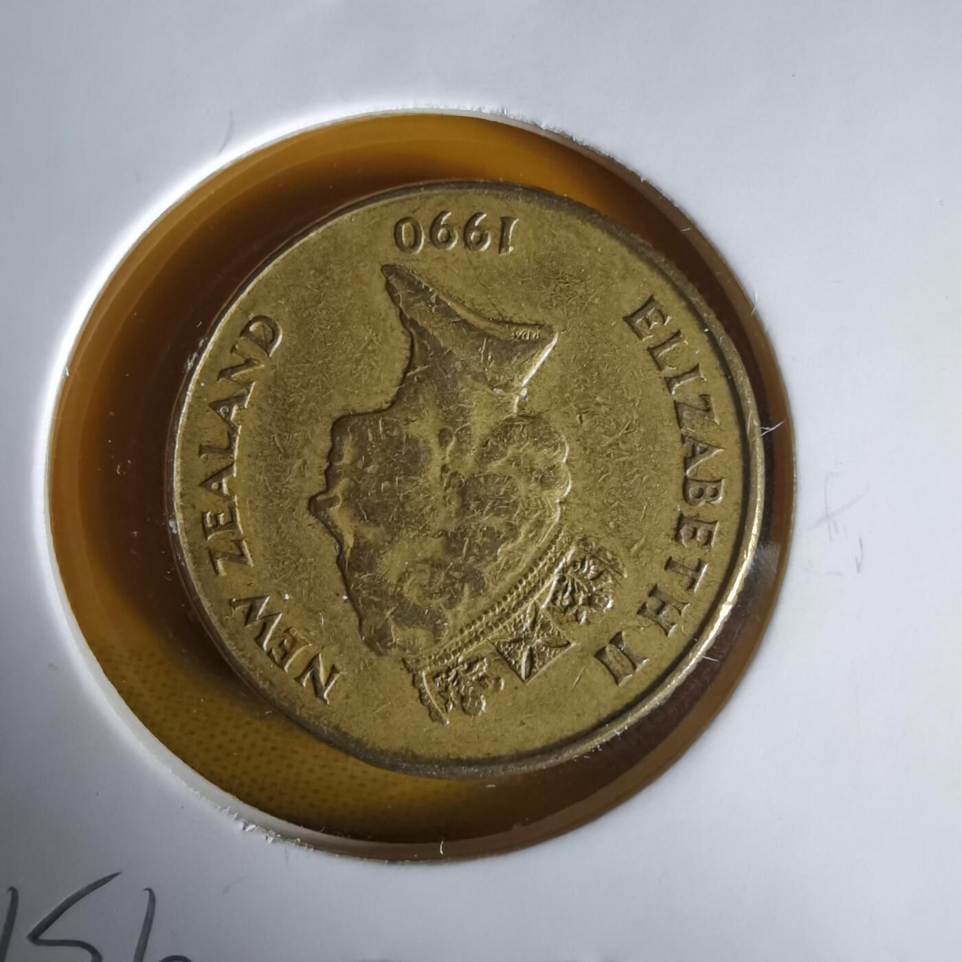 沼泽如烟--第1061场 新西兰1990年一元