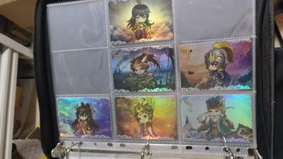 霸总卡牌第七期（低佣金 放心拍 周五23点截拍）持续收拍中～ 趣卡社吴之卷Q版卡×14