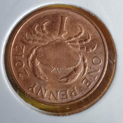 沼泽如烟--第1060场 根西2012年1便士