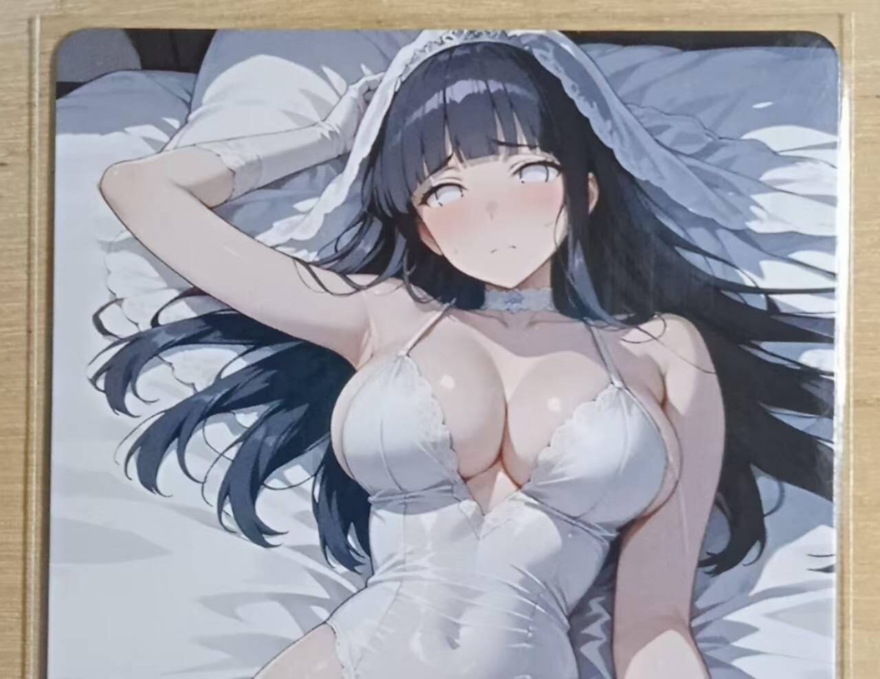 龙虎卡牌-八三场（满200元包邮，无佣金，每周六结拍，欢迎送拍） 折光彩闪 火影忍者卡牌 婚纱新娘雏田