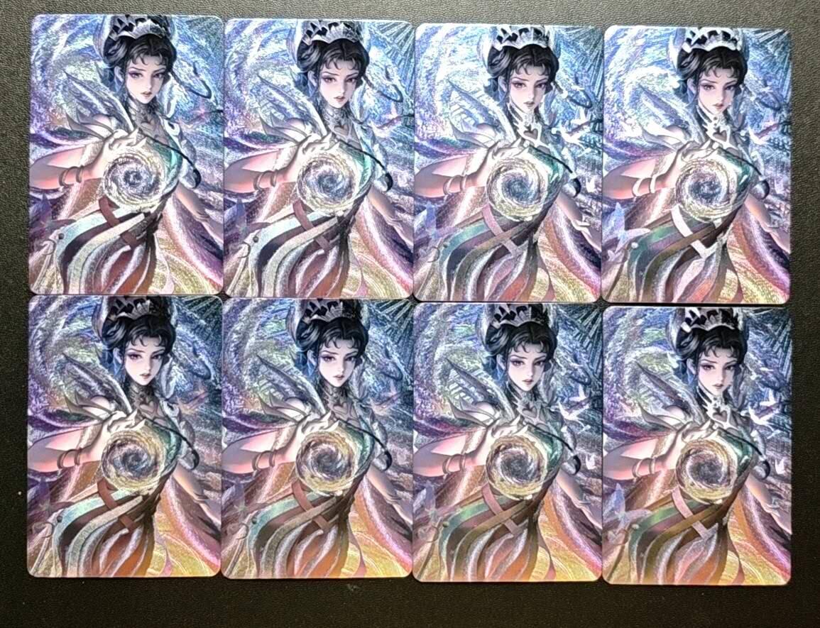 天玑星卡拍第188期《4.20周一截拍》持续收拍收评中 满赠卡需备注 芈月·白晶晶 粗闪 八张