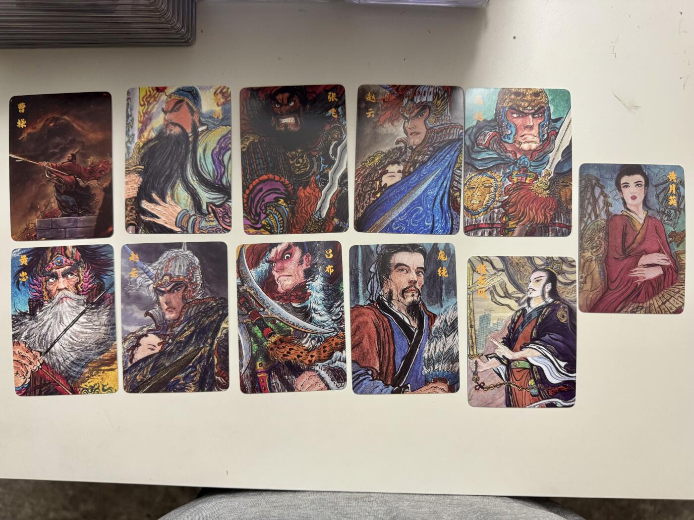 大麦马年第三场 昆仑万象 三国三 权迎东普卡一套 11张