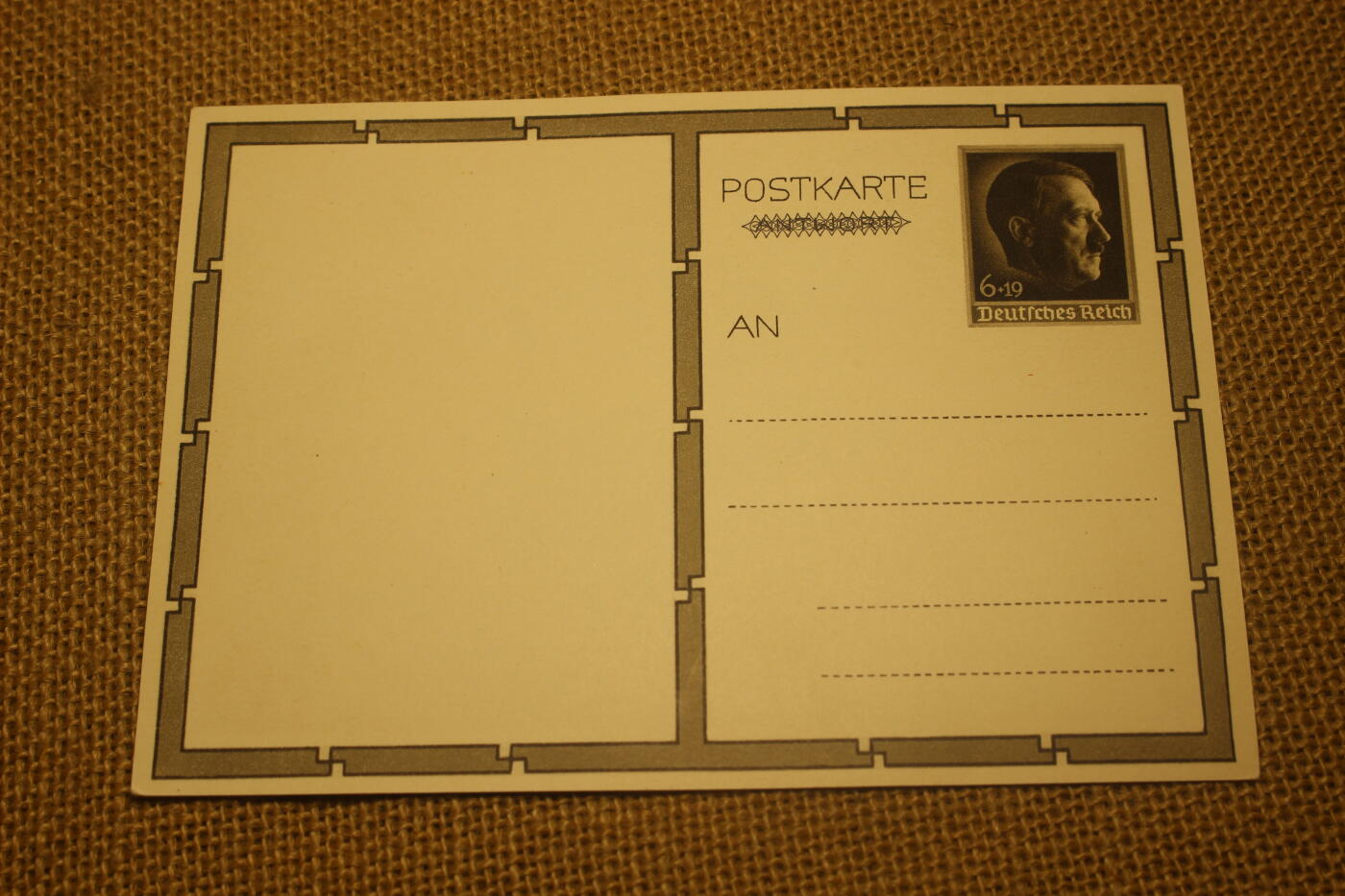 2026.4.21杂货小拍卖 德三明信片，年代久远纸张略有痕迹