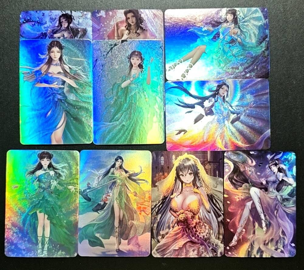 天玑星卡拍第188期《4.20周一截拍》持续收拍收评中 满赠卡需备注 动漫美女 彩闪 十张