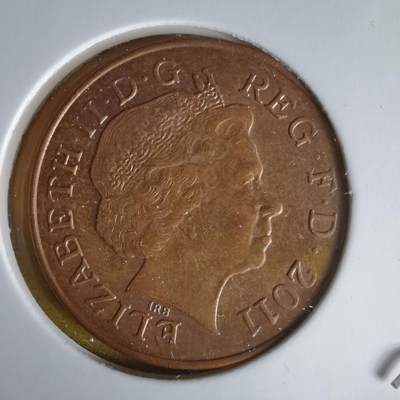 沼泽如烟--第1060场 英国2011年2便士