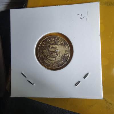 沼泽如烟--第1060场 德国1938年5芬尼