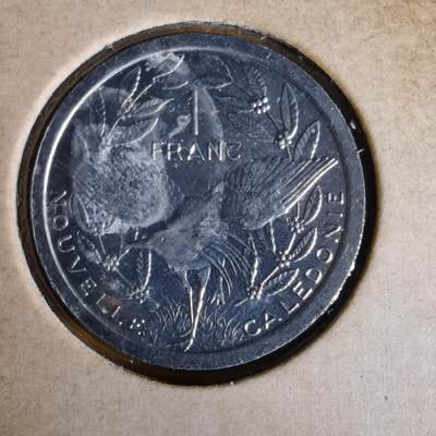 沼泽如烟--第1061场 - 法属新喀里多尼亚1989年1法郎