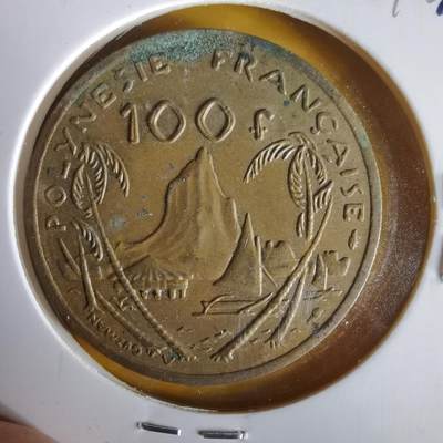 沼泽如烟--第1061场 - 法属波利尼西亚1982年100法郎