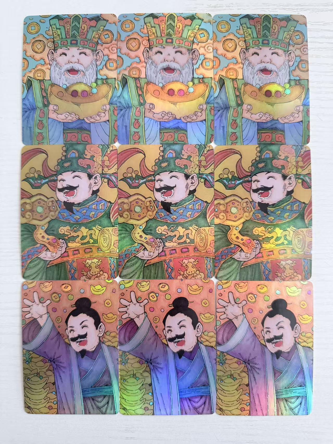 NO.30 好又多金牌大场，每周一站式配齐，方便凑单！（周6晚9点截拍，卖家送拍0抽成！） 小花瓣 小安&老肥阳 天官赐福 三宫彩闪9张 财神+吉神