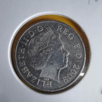 沼泽如烟--第1060场 英国2009年10便士