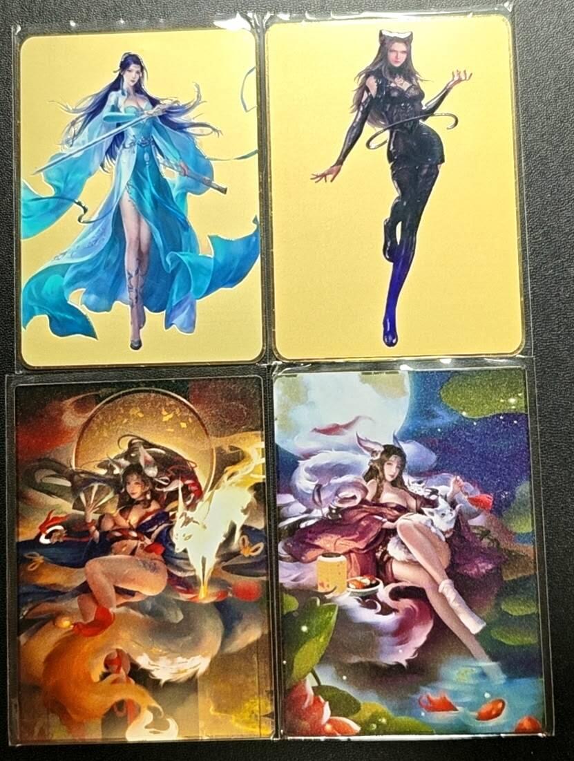 天玑星卡拍第188期《4.20周一截拍》持续收拍收评中 满赠卡需备注 宁缺卡牌 云韵 086 朱竹清 066 苏妲己 065 玉藻前 064 金属卡 四张