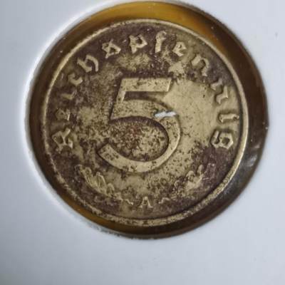 沼泽如烟--第1060场 德国1938年5芬尼