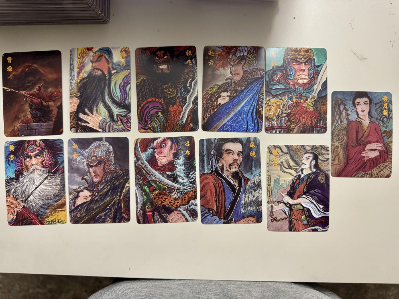 大麦马年第三场 昆仑万象 三国三 权迎东普卡一套 11张