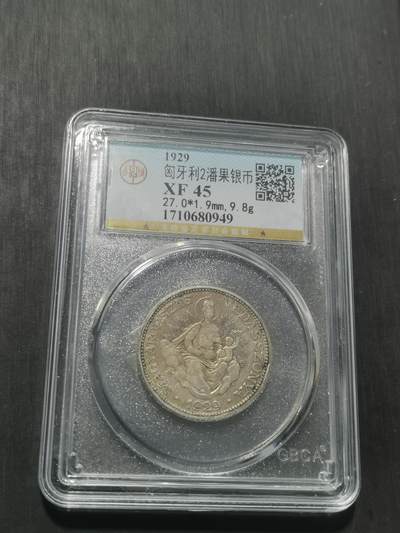 天下钱庄专场欢迎参拍 - 匈牙利圣母抱婴2潘果银币