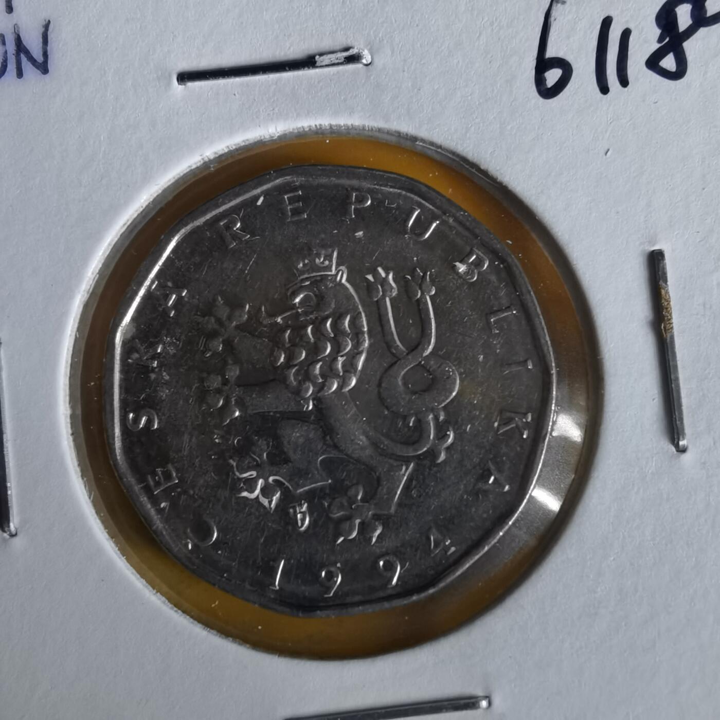 沼泽如烟--第1061场 捷克1994年2克朗