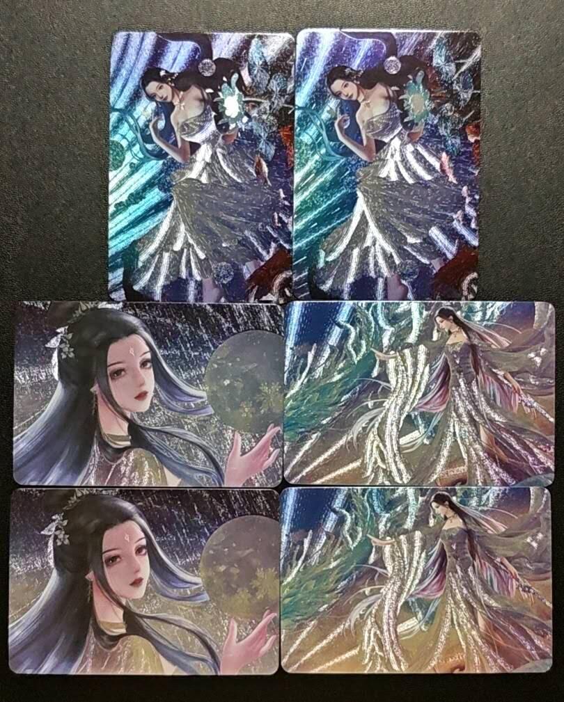 天玑星卡拍第188期《4.20周一截拍》持续收拍收评中 满赠卡需备注 诛仙 陆雪琪 粗闪 六张 自制卡